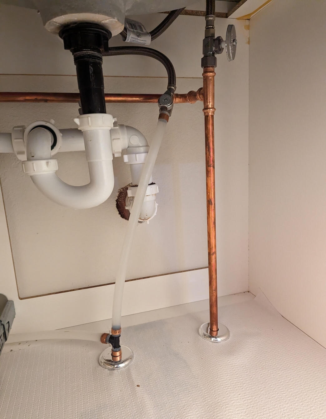Bathroom plumbing